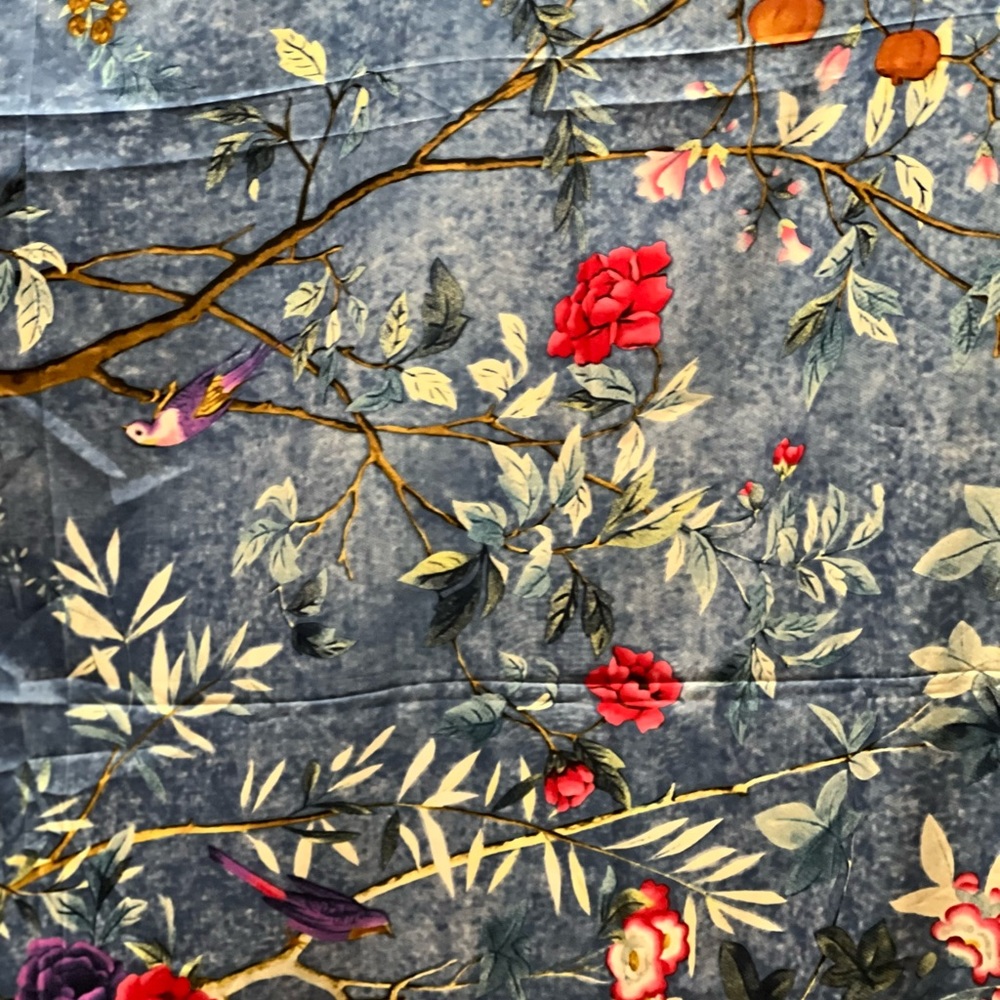 Silk scarf purchased in Vietnam 100 % high quality silk new without tags